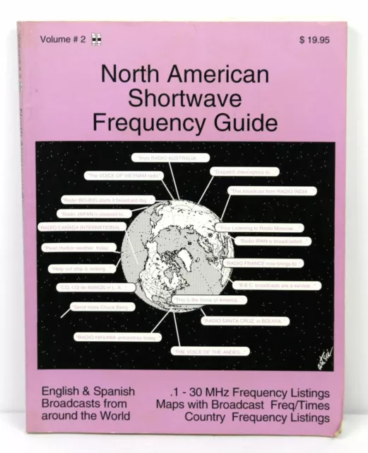 NORTH AMERICAN SHORTWAVE FREQUENCY GUIDE - VOLUME #2 by James D. Pickard