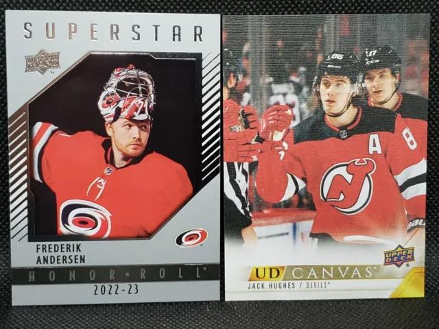2022-23 Upper Deck Series 1 Hockey Base and Parallel Inserts. You Pick! 17