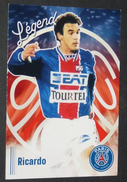 Carte Best of Ricardo Paris Saint Germain football card panini
