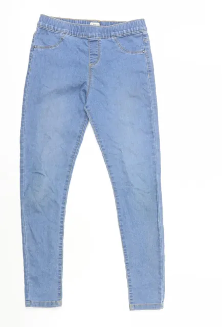 Jeans skinny blu per bambina cotone F&F taglia 10-11 anni L23 normali