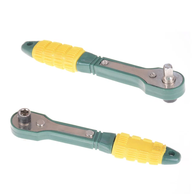 Mini cacciavite testa portatile palo 6,35 strumento chiave chiave a cricchetto rapido ~H7