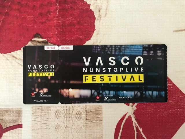 vendo biglietto per il concerto di vasco rossi del 24 maggio a milano.