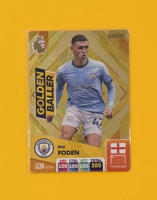 PHIL FODEN GOLDEN Baller Panini 2025/2025 Adrenalyn XL 24/25 Manchester