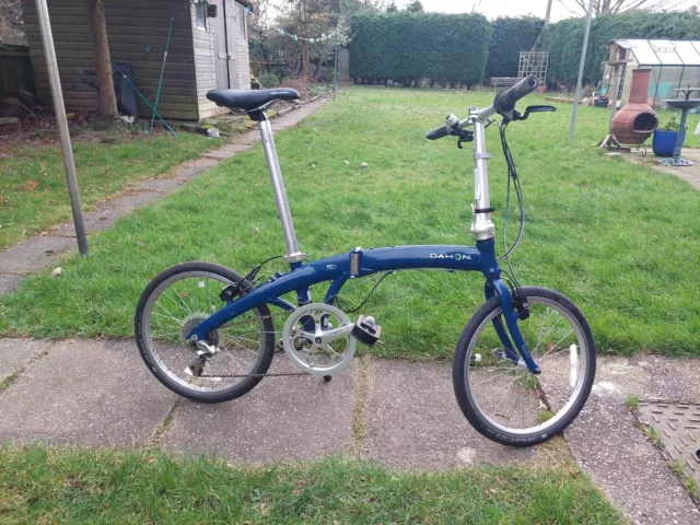 DAHON MU LIGHTWEIGHT folding bike With Gears And Hydraulic Brakes