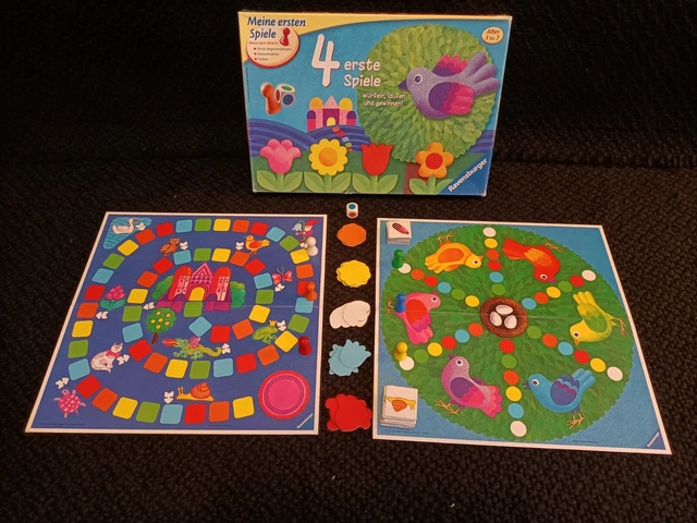 Ravensburger: 2008 Meine ersten Spiele 4 erste Spiele komplett mit OVP