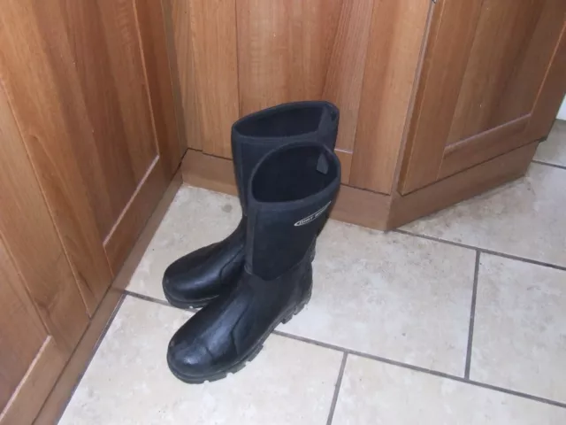 DIRT BOOT NEOPRENE Wellington Muck Field Sport Boots Rain Wellies Size ...