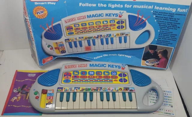 VTECH LITTLE SMART Magic Keys Piano Kids Toy Musical Keyboard NOS New ...