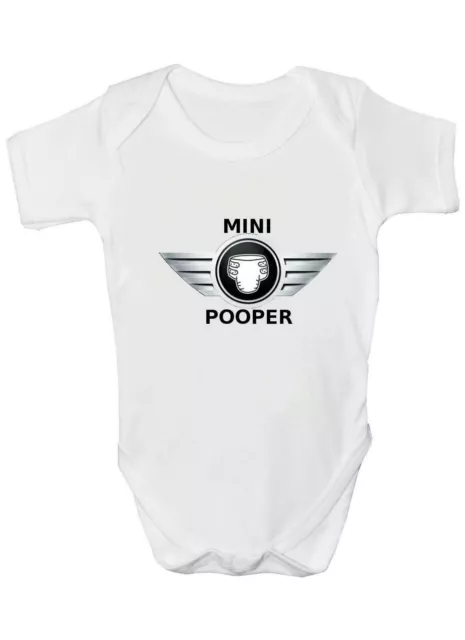 Baby Sleep Suit Grow Vest Funny Mini Pooper Toddler Newborn Gift 2Personal
