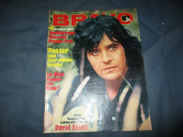 Bravo 2.8.1973 32/73 mit Beatles Poster Heft komplett