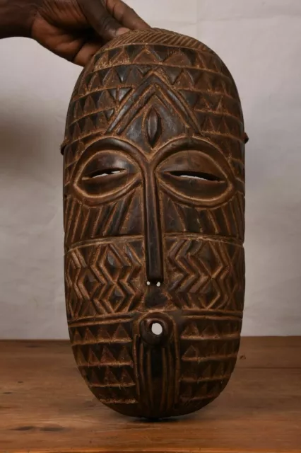 African Tribal Art, very nice bembe Mask  from D R C