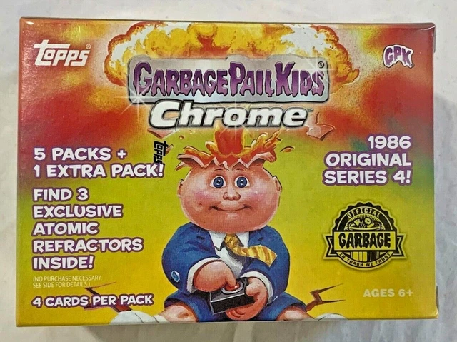 2021 Topps Garbage Pail Kids CHROME SERIES 4 Card Blaster Box Value 1 2 3 4 PACK 2