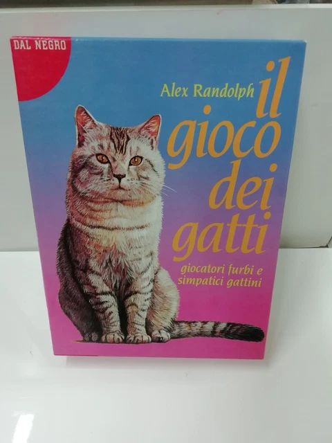 The Game Of Cats - Board Game - Alex Randolph - Dal Noir - Complete 1983