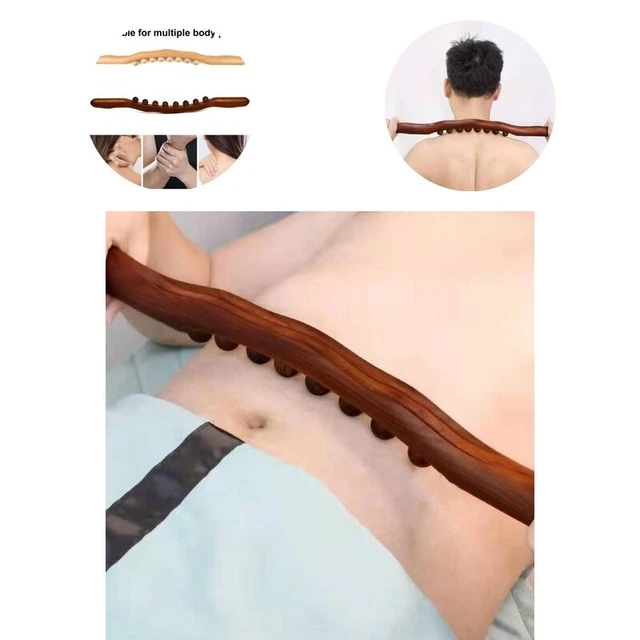 Barra de masaje abdominal, sin espinas, rascado de espalda relajante muscular,
