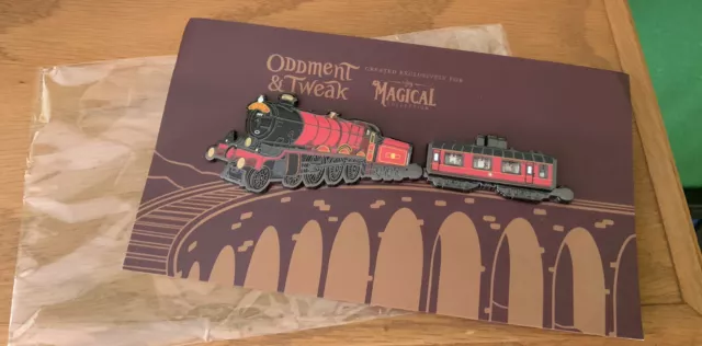 Litjoy Oddment & Tweak Harry Potter Pin Hogwarts Express Train Lk NU!