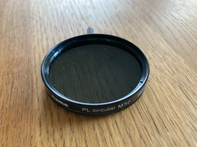 HAMA 52mm circular polarising filter