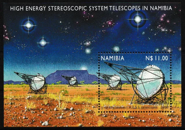 Namibia - Astronomie Block 54 postfrisch 2000 Mi. 1027