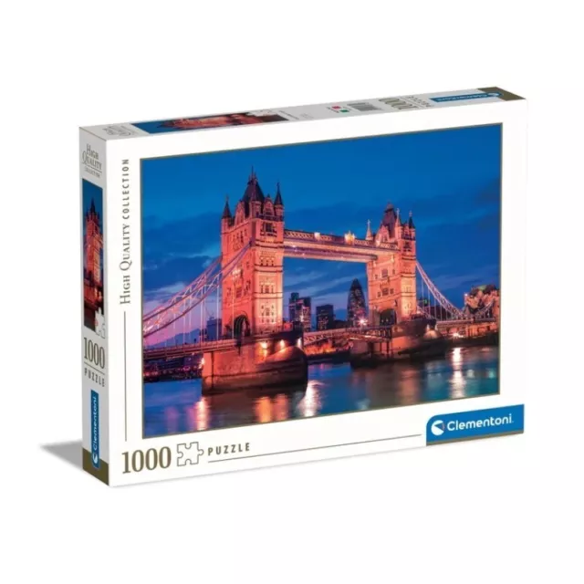 CLEMENTONI High Quality Collection - Puzzle Tower Bridge 1000 Pezzi