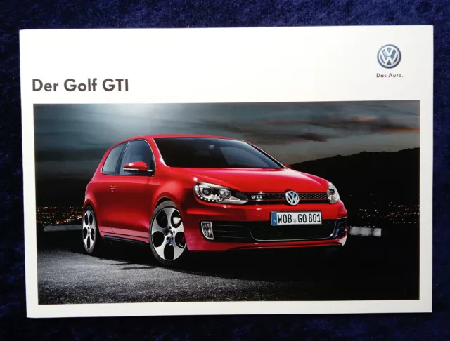 VW Golf 6 GTI, Prospekt, 10.2011