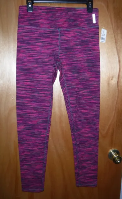 RBX CAPRI LEGGINGS Gym Yoga Womens Size M Teal Multicolor Stripes NWT $9.90  - PicClick