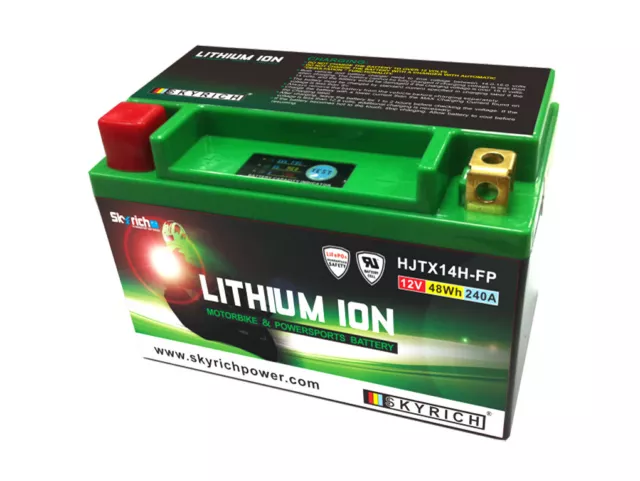Lithium Ionen Motorrad Batterie HJTX14H-FP YTX12-BS YTX14-BS YB12B-B2