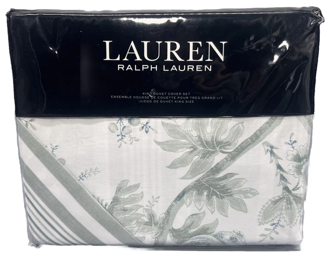 Lauren Ralph Lauren Julianne FULL/QUEEN Comforter Set, orders White/Sage