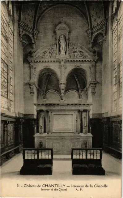 CPA Chantilly- Chateau , Interieur de la Chapelle FRANCE (1008551)