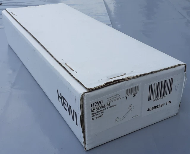 HEWI Haltegriff weiß Stützlast 300kg neu versiegelt Serie 801 UVP: 162,20 EUR
