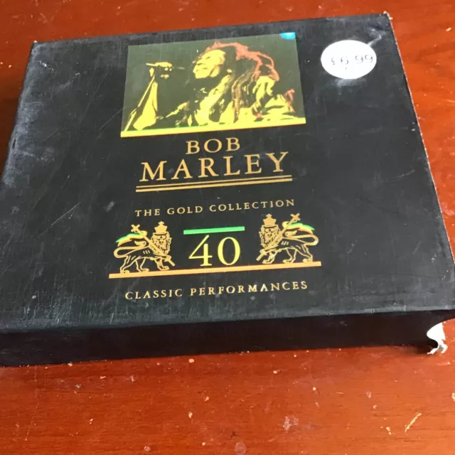 Bob Marley-The Gold Collection=Cd/R2Cd-40 Classic Performances-Play Tested.