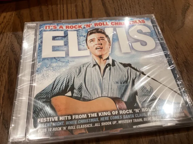 elvis presley its a rocknroll christmas cd new and sealed