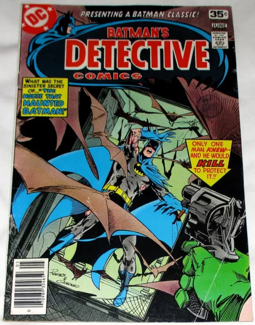 Detective Comics #477 (1978) - NEAL ADAMS ART - "The House that Haunted Batman"