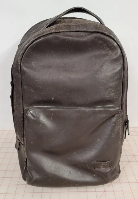 Tumi Harrison Webster Backpack Leather Laptop Travel Bag 63023 Rare