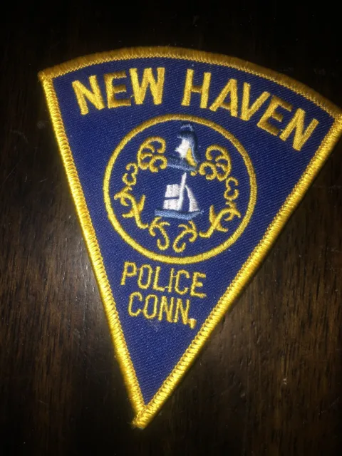 US  Police  Patch-  City  of New Haven CT  Police Patch