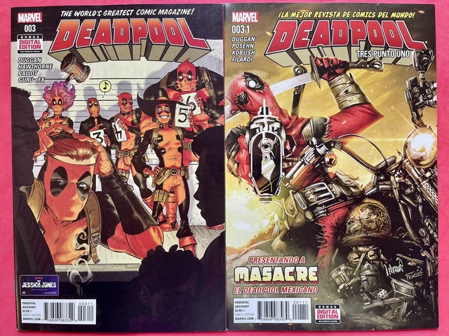 Deadpool #1-36 + 3.1 + Annual Complete Series/Set (2016) Vol 4 Marvel Comics 3