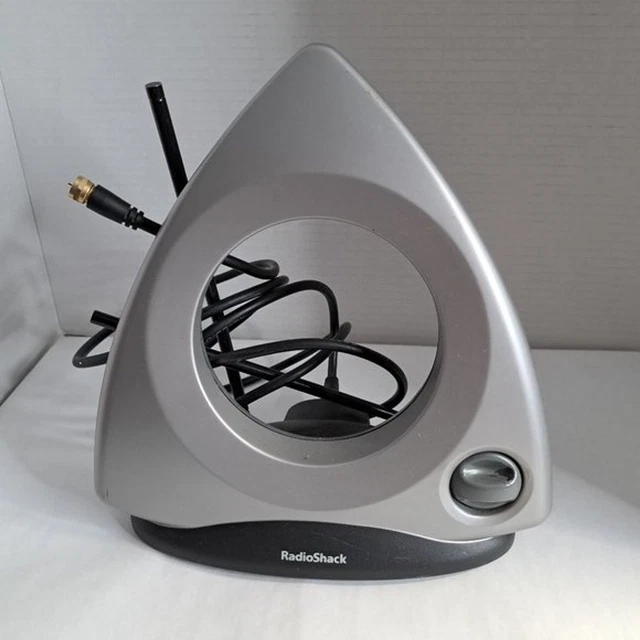 VINTAGE RADIO SHACK UHF/VHF Indoor TV Antenna w/Coaxial Cable 37.99