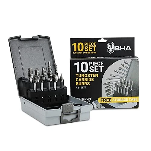 Tungsten Carbide Burr Die Grinder Rotary Tool Bit Set for Metal Contouring