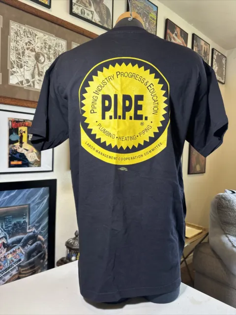 UA Local Plumbers Steamfitters Pipefitters Welders UNION Shirt Sz XL PRISTINE