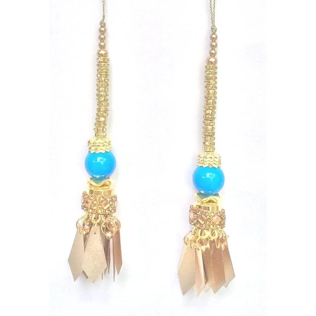 1 Pair Saree Blouse Tassels Saree Latkans For Lehenga Newyear Dress Latkan Hom