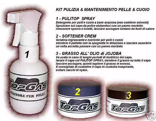 Kit Pulizia E Conservazione Oggetti E Abbigliamento In Pelle E Cuoio