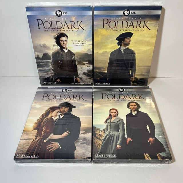 POLDARK: COMPLETE DVD Set Series 1 2 3 4 & 5 (Region 4) UK