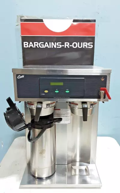 Curtis Brewer D1000Gt12A000 Dual Airpot Coffee Brewer With 1 Airpot Dispenser