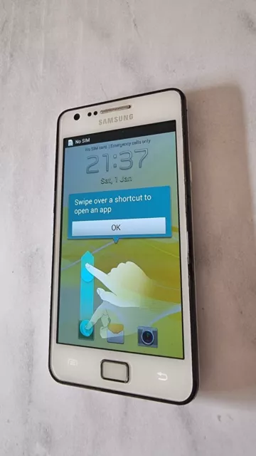 Samsung S2 i9100 phone white