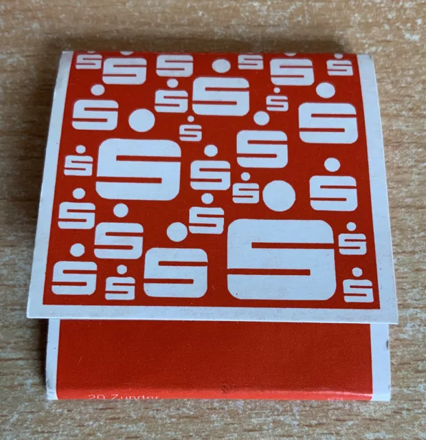 ALTE STREICHHOLZSCHACHTEL SPARKASSE EUR 1,00 PicClick DE