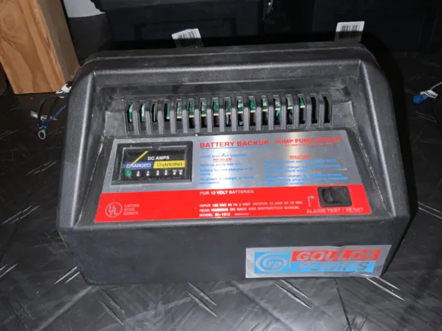 Goulds Sump Pump Battery Back Up Charger