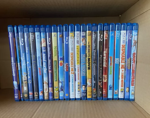 Used DVD's Pick & Choose Kids and Family Movies! Blu-Ray, DVD, Digital