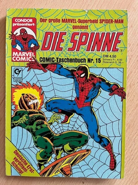 Die Spinne Comic-Taschenbuch Nr. 15 von 71 - Condor-Verlag 1979 - 96  (Z 2)