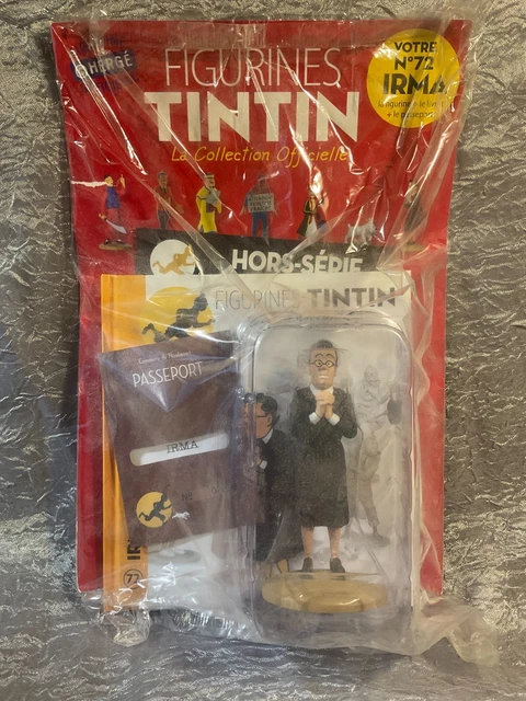 Figurine Tintin Collection Officielle N°72 - Irma L'habilleuse + Livret, Occasion