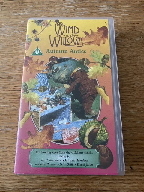 THE WIND IN The Willows 1987 Autumn Antics Adaptation VHS Video Tape ...