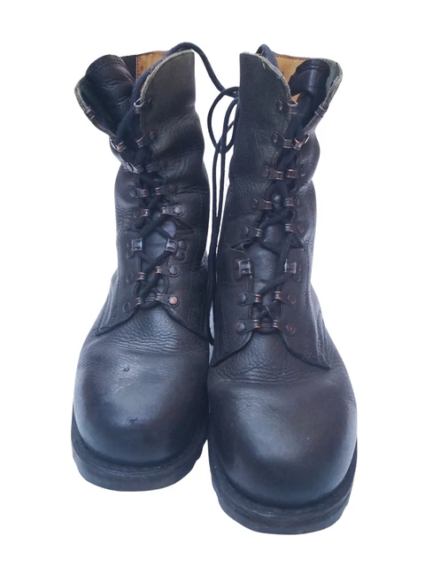 Bottes Rangers ARGUEYROLLES Pointure 43 - Cuir Noir, Style Combat - Neuf Sans Emballage