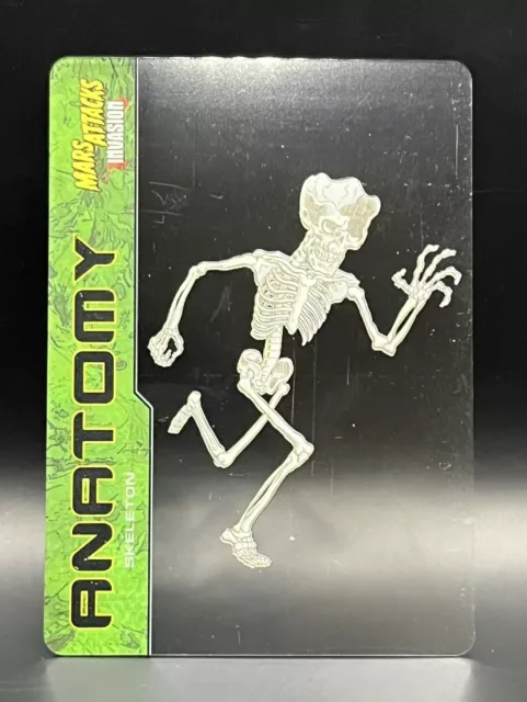 Mars Attacks Anatomy Card #1 Skeleton Chase Topps 2013