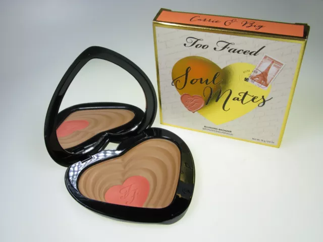 Too Faced - Soul Mates Blushing Bronzer 'Carrie & Big' - NEW & *BOXED Pls Read!